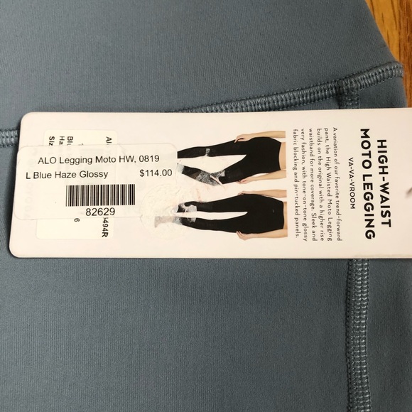 ALO Highwaist Moto Legging - NWT - Picture 7 of 8